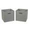 2 Pack Household Essentials 13" Fabric Storage Bins